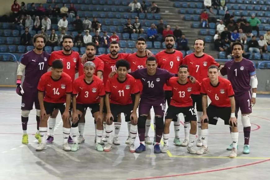 معسكر تدريبي مثير لمنتخب مصر لكرة الصالات في استاد القاهرة