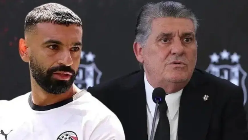 رئيس بشكتاش يتحدث عن صفقة محمد صلاح ويبعث برسالة لجماهير النادي