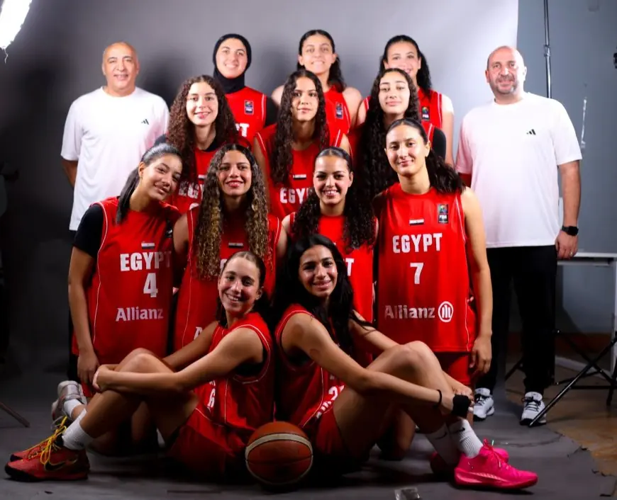 قائمة منتخب ناشئات السلة بقيادة طارق خيري لكأس الأفروباسكت تحت 18 سنة