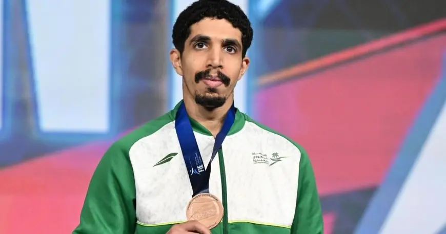 العميري يعلن: البرونزية مجرد بداية والهدف تحقيق ذهبية أولمبياد لوس أنجلوس