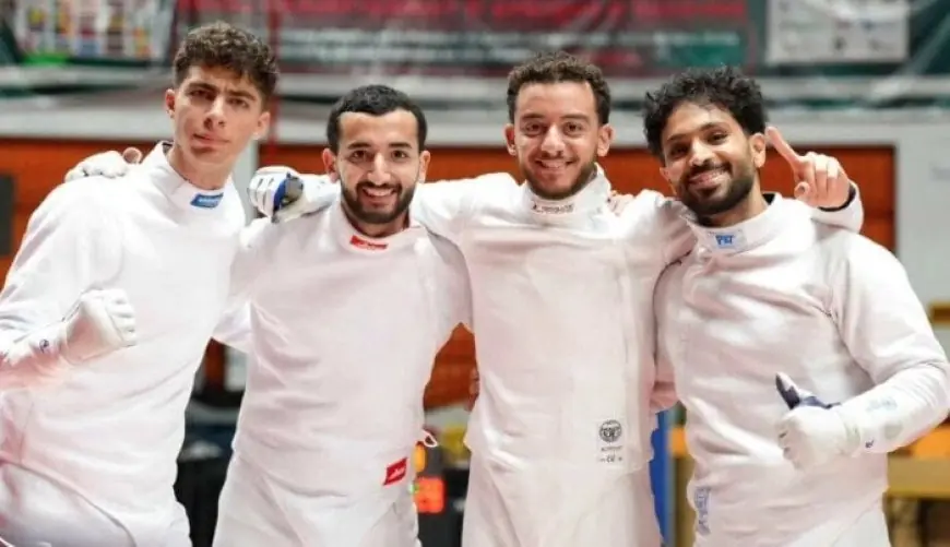 وزير الشباب والرياضة يبارك منتخب سيف المبارزة على إنجازهم في الحصول على الميدالية البرونزية في بطولة العالم