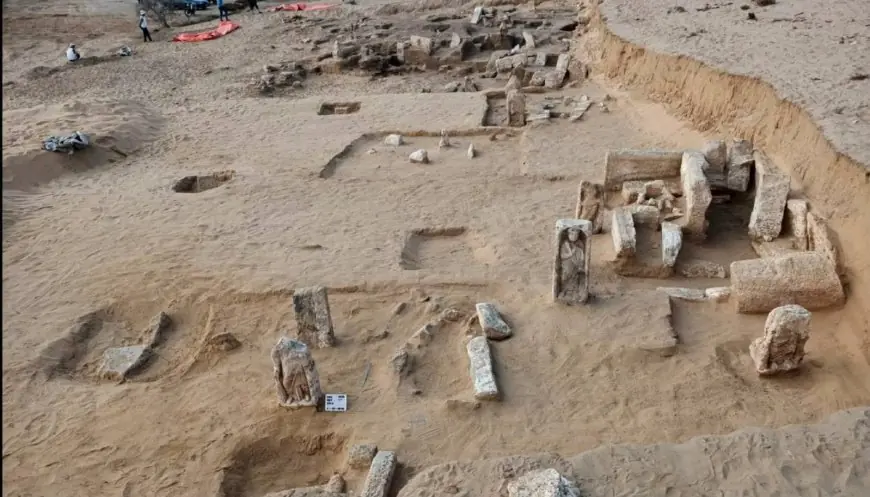 اكتشاف مثير لآثار قديمة في دمياط: شواهد قبور وتوابيت وتمائم في تل الدير