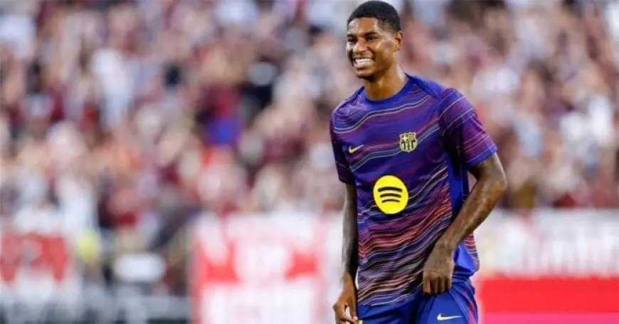 بعد عودته إلى مانشستر يونايتد.. ماركوس راشفورد يُعلن رسميًا عن مغادرته برشلونة ويُوجه رسالة مؤثرة للجماهير.