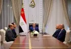 الرئيس السيسي يبحث التطورات مع رئيس الوزراء ووزير النقل ومستشار التخطيط في العلمين