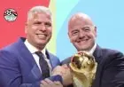 رئيس الفيفا يبارك وائل جمعة بمناسبة عيد ميلاده