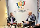 تعزيز الشراكة الاقتصادية والاستثمارية محور مباحثات وزير الاستثمار مع نظيره الإماراتي