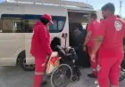 الهلال الأحمر يستمر في دعم الجرحى والمرضى الفلسطينيين بالدفعة 73 من خلال معبر رفح