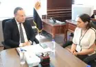 وزير التعليم العالي يكرم الطالبة هيا عمرو لإنقاذها مصابي حادث أرابيلا بلازا