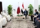 رئيس الوزراء يلتقي نظيره القطري لتعزيز التعاون في كافة المجالات