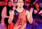 محمد القاسم يحقق الميدالية الثالثة لمصر في المصارعة بدورة ألعاب المتوسط 2026
