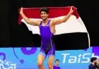 محمد حسن يتوج بذهبية المصارعة الرومانية ويرفع عدد ميداليات مصر إلى 5 في دورة ألعاب البحر المتوسط