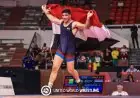 عبد الرحمن هيثم يحقق إنجازًا بفضية المصارعة الحرة في تارانتو 2026