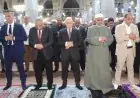 محافظ الغربية يشارك في احتفالات مولد النبي بالمسجد الأحمدي بطنطا