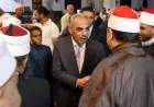 محافظ الإسماعيلية يحيي ذكرى المولد النبوي الشريف في مسجد الدوحة