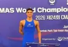 مهاب إيهاب يحصد الذهبية في سباق 400 متر مونو بدورة ألعاب البحر المتوسط