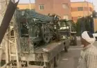 استرداد 100 فدان بطريق الريان الواحات بالفيوم والتحفظ على الآلات المستخدمة في التعدي