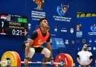 نور الدين زكي يتألق ويحصد الذهب في رفع الأثقال بدورة ألعاب البحر المتوسط