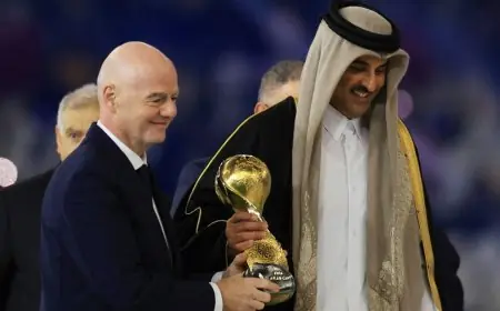 قطر تؤكد دعمها لإنفانتينو بعد إلغاء مشروع استثمار كأس العالم