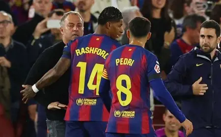 فليك يعبر عن أمنيته ببقاء راشفورد في برشلونة ويتحدث عن افتقاده الكبير له