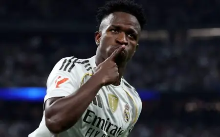 اجتماع مفصلي يقرر مصير فينيسيوس مع ريال مدريد