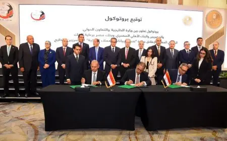 التوقيع على 4 بروتوكولات تعاون خلال جلسة افتتاح مؤتمر المصريين بالخارج