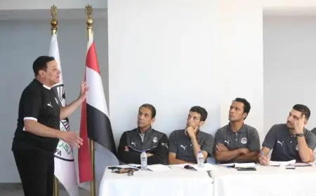 بدء فعاليات معسكر حكام النخبة للموسم الجديد في مركز المنتخبات الوطنية