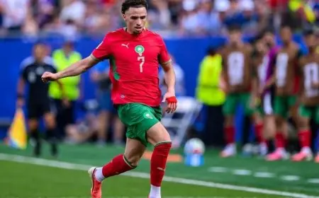 لايبزيغ الألماني يدرس ضم المغربي شمس الدين الطالبي كبديل مثالي لديوماندي