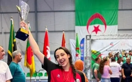 تتويج بطلة نادي دسوق “هنا الصيحي” بـ6 ميداليات ذهبية في البطولتين العربية والأفريقية لكرة السرعة