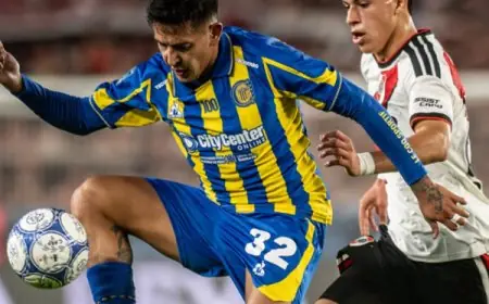 هزيمة ريفر بلايت أمام روزاريو على أرضه تضاف إلى سلسلة نتائجه السلبية في الدوري الأرجنتيني