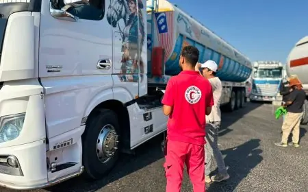الهلال الأحمر يطلق قافلة زاد العزة بحمولة تتجاوز 3229 طنًا من المساعدات الغذائية