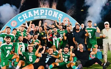 الأنصار يتوج بلقب الدوري اللبناني بفوز مثير على النجمة
