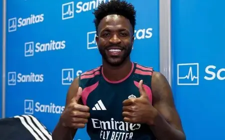 عودة فينيسيوس إلى تدريبات ريال مدريد وتصريح ناري بشأن أرسنال