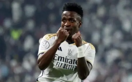 فينيسيوس يحدد مطالبه لتجديد عقده مع ريال مدريد بقيمة 30 مليون يورو