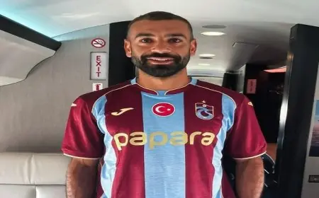 محمد صلاح يرسل رسالة مميزة لجماهير طرابزون سبور قبل وصوله إلى تركيا
