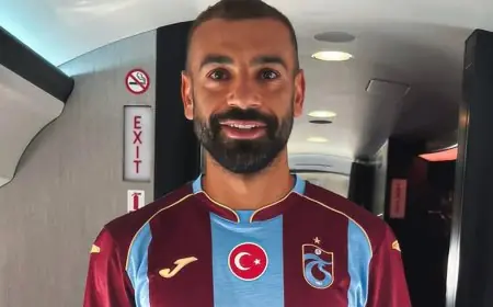 محمد صلاح يظهر بالرقم 61 ويوجّه رسالته الأولى لمحبي طرابزون سبور