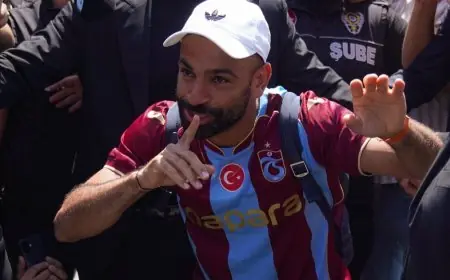 محمد صلاح يسعى لتغيير رقم قميصه في طرابزون بمساعدة مصرية