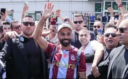 أول رد من محمد صلاح بعد انتقاله إلى طرابزون سبور: «لا أتذكر أنني رأيت شيئًا كهذا من قبل»