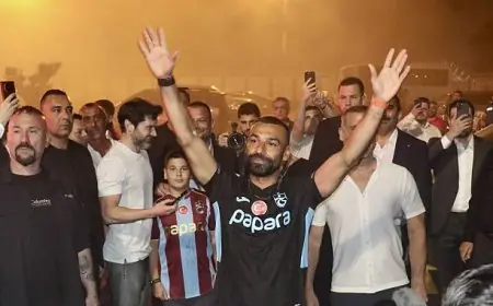 موعد انضمام محمد صلاح لتدريبات طرابزون سبور يكشف رسميًا