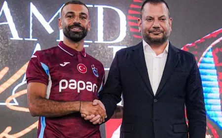 صلاح يستعد للتألق مع طرابزون بعد حفل تقديم رائع