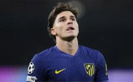 برشلونة بانتظار قرار سيميوني لتحديد مصير صفقة جوليان ألفاريز من أتلتيكو مدريد