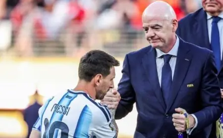 الاتحاد الأرجنتيني يتخذ موقفه تجاه إنفانتينو amid دعوات لخروجه من “فيفا”
