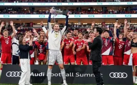 بايرن ميونخ يحصد لقب كأس أودي الودية بعد انتصاره على أستون فيلا