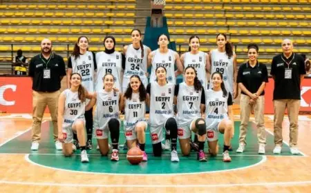 منتخب ناشئات السلة يحقق فوزاً ساحقاً على بنين في ثاني مبارياته ببطولة الأفروباسكت