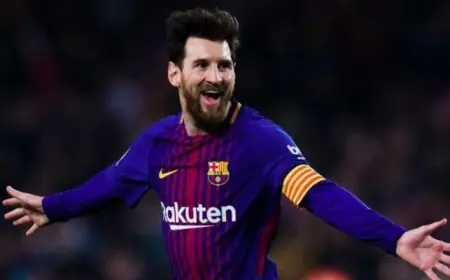 برشلونة تعلن وفاة والد ميسي في بيان رسمي