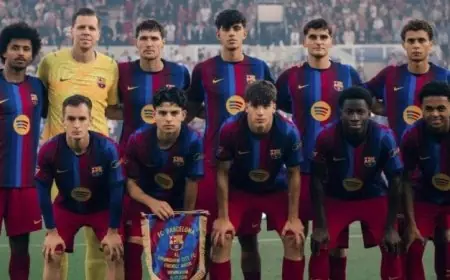 بمشاركة حمزة عبد الكريم، برشلونة يتغلب على نوتنجهام فورست بهدف نظيف في كأس فريولي الودية.