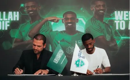 الأهلي السعودي يعلن رسميًا ضم عبد الله رديف حتى عام 2030