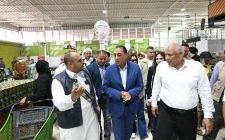 رئيس الوزراء يزور معصرة زيتون فيرجينيا المطورة لمتابعة التطورات الحديثة