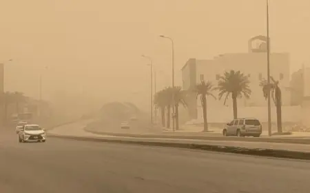 الأرصاد تحذر من شبورة مائية وأمطار خفيفة ورياح نشطة تضرب بعض المناطق غدًا