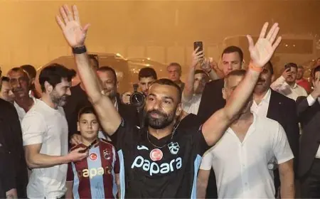 طرابزون سبور يرسل تحية خاصة للشعب المصري بانضمام النجم محمد صلاح