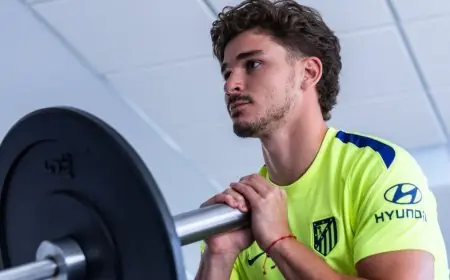 خوليان ألفاريز يستأنف تدريباته مع أتلتيكو مدريد استعداداً للقاء المرتقب